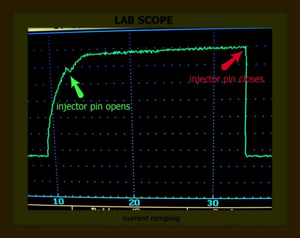 fuel injector oscilloscope pattern